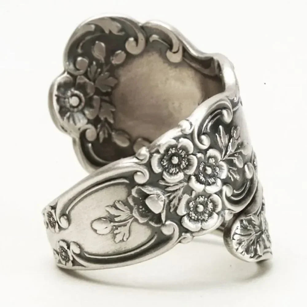 Cubic Zirconia Flower Ring