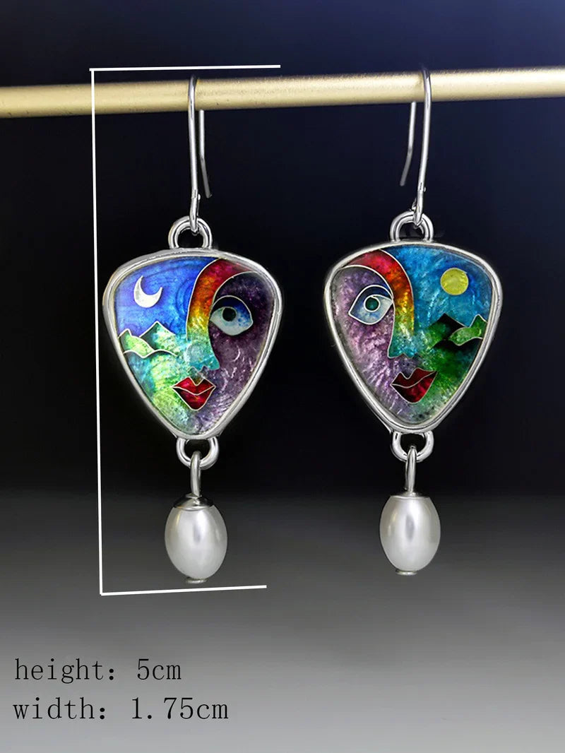 Vintage Artistic Earrings