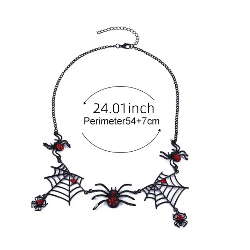 Spider Web Dangle Earrings - Aura Energy