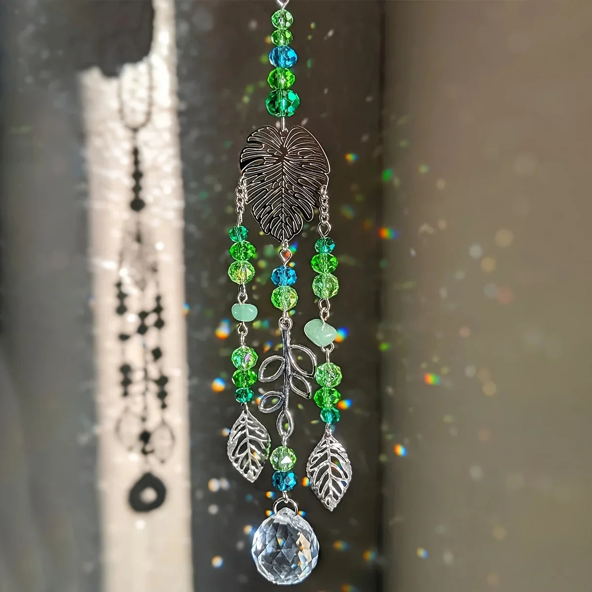 Tree of Life Gemstone Sun Catcher