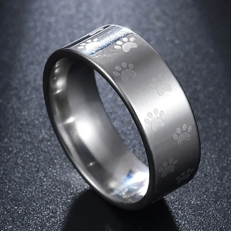 Handcrafted Rainbow with Paw Print