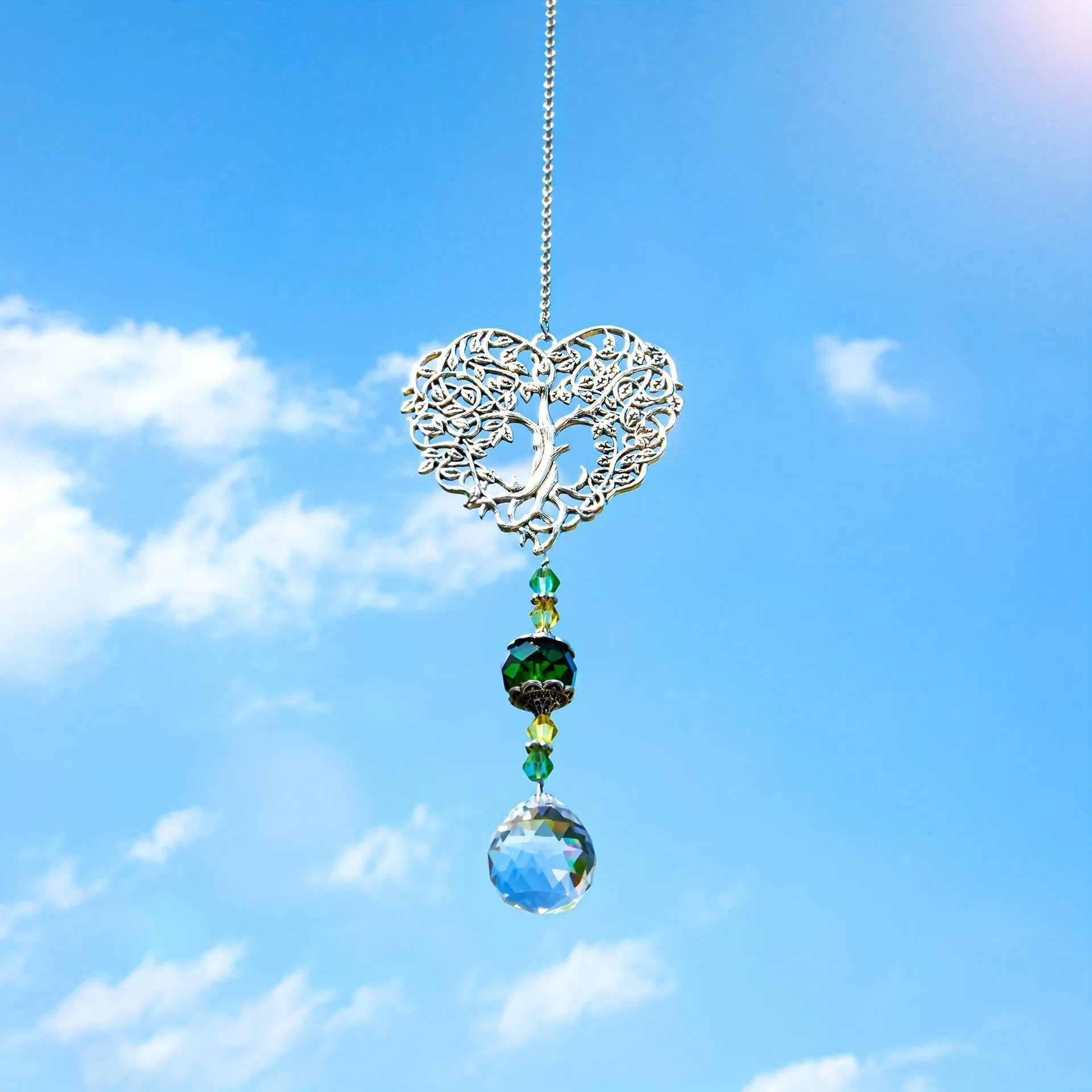 Crystal Tree of Life Suncatcher Harmony Gift by Tinkers