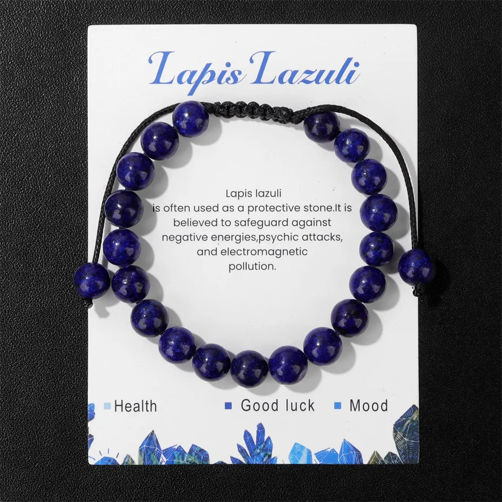 Amethyst Fluorite Bracelet - Energy Balance