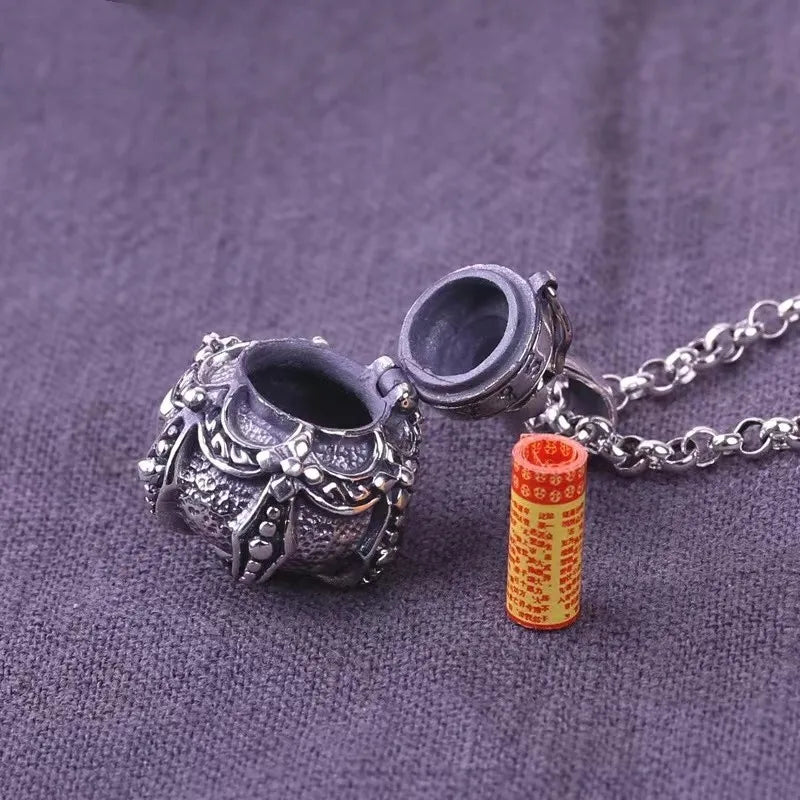 Handcrafted Jade Protection Pendant For Men