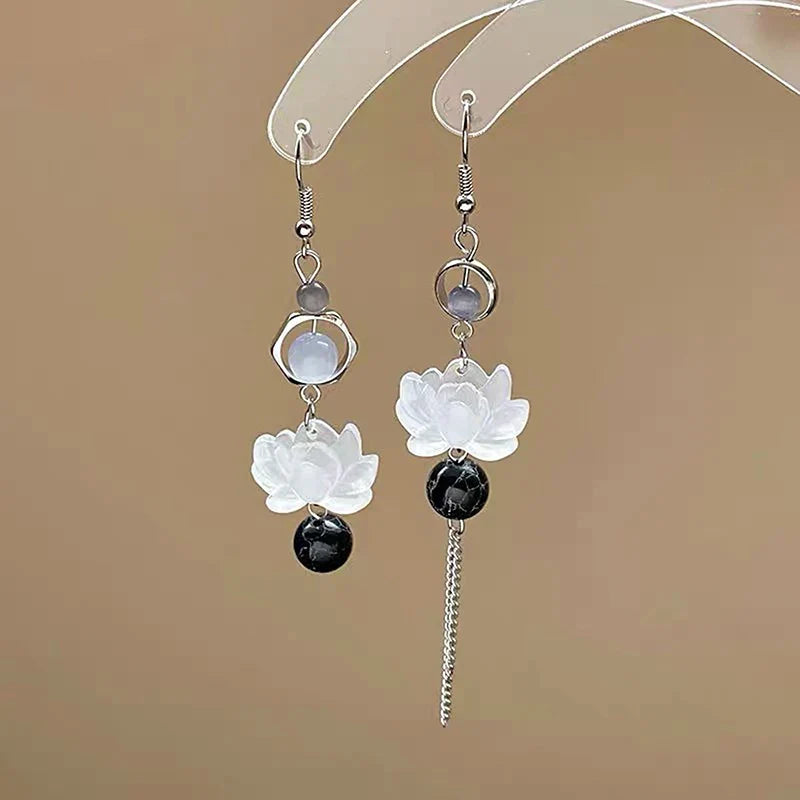 Elegant Lotus Earrings