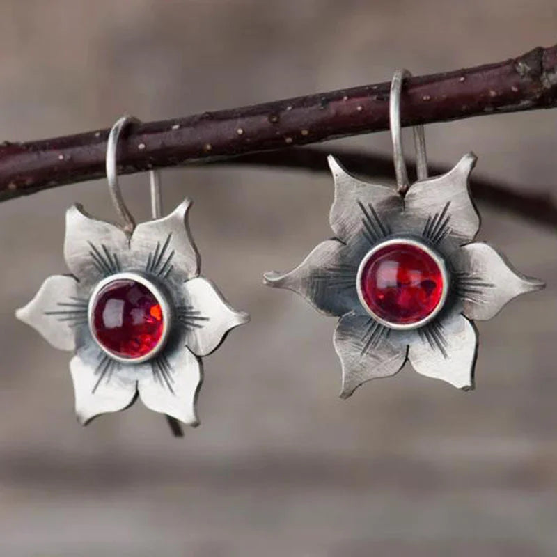 Vintage Flower Earrings