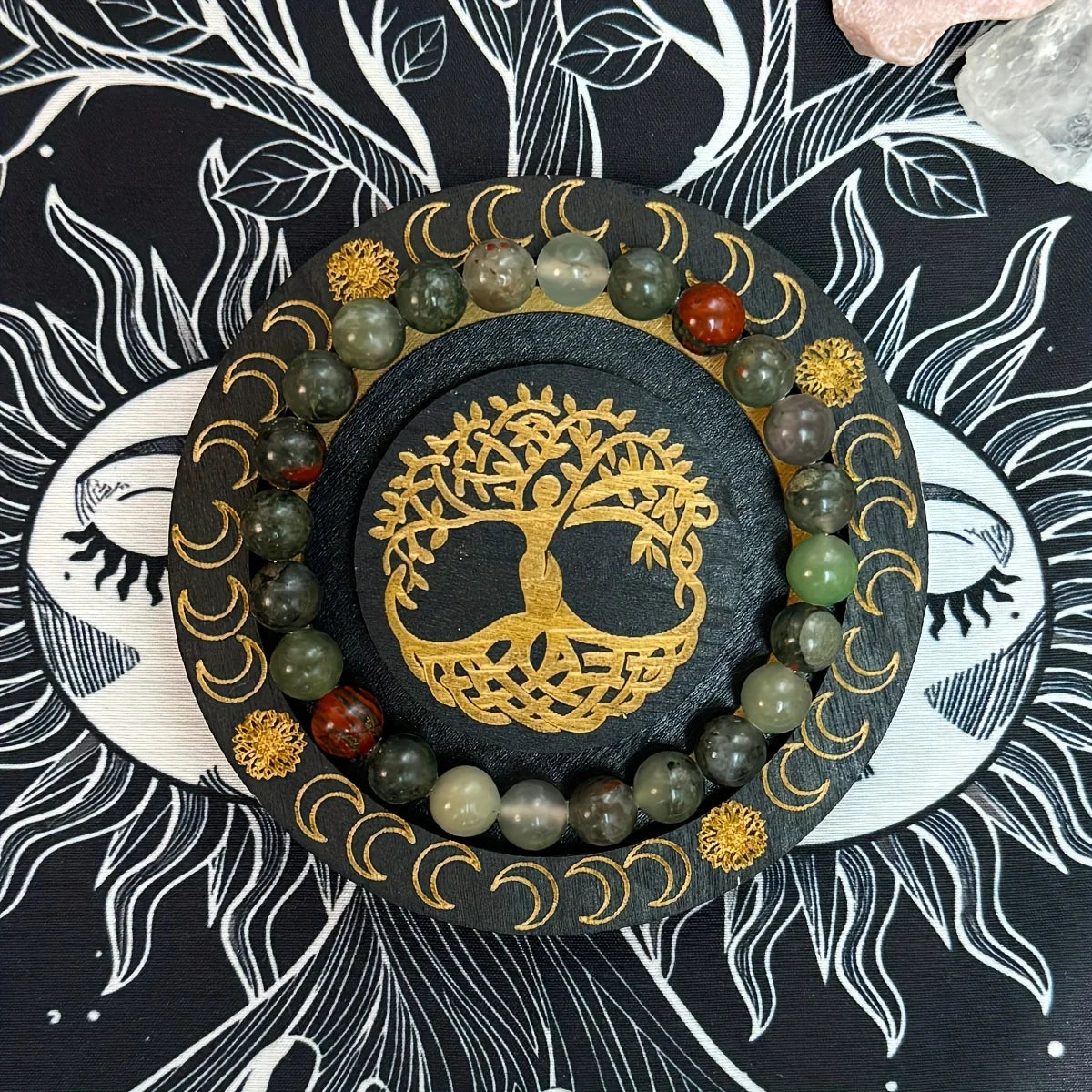 Handcrafted Bloodstone Bracelet - Protection