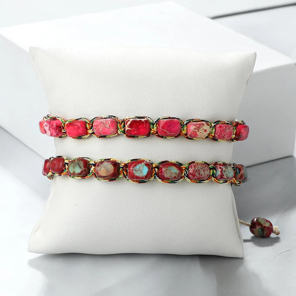 Bohemian Imperial Stone Beaded Bracelet Limited
