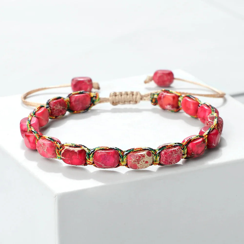 Bohemian Imperial Stone Beaded Bracelet Limited