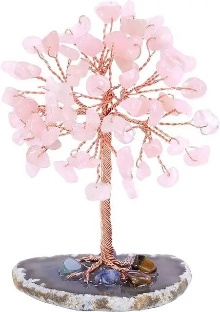 Natural Handcrafted Crystal Money Tree