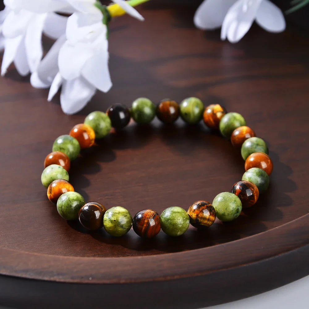 Handcrafted Jade Prosperity Bracelet for Women