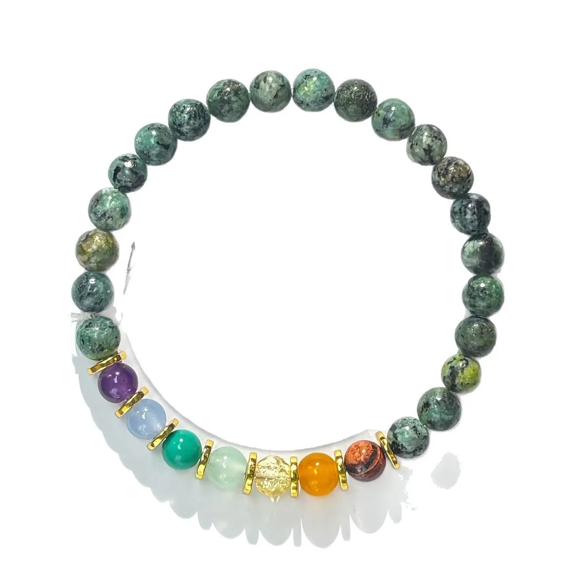 Handcrafted African Turquoise Wealth Bracelet Unisex