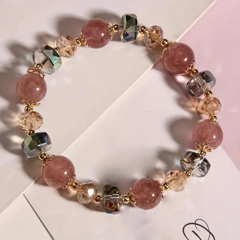 Crystal Beaded Bracelet - Energy And Balance