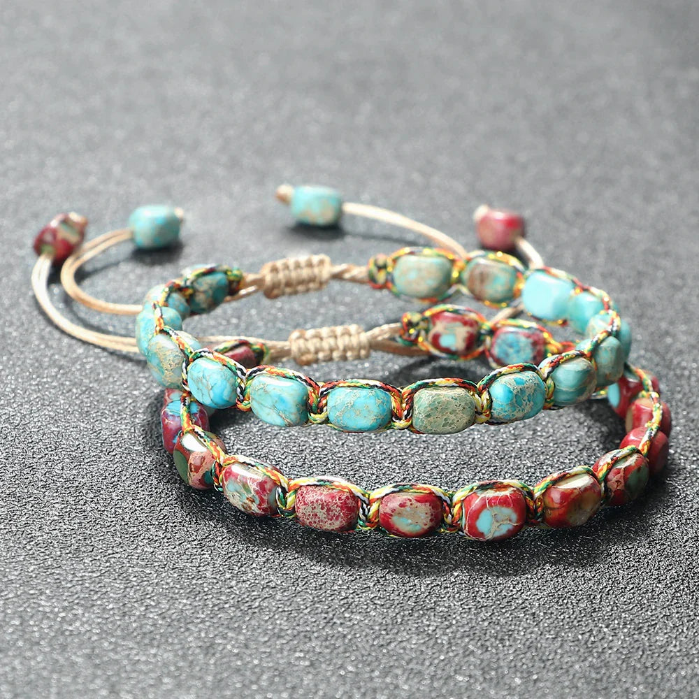 Bohemian Imperial Stone Beaded Bracelet Limited
