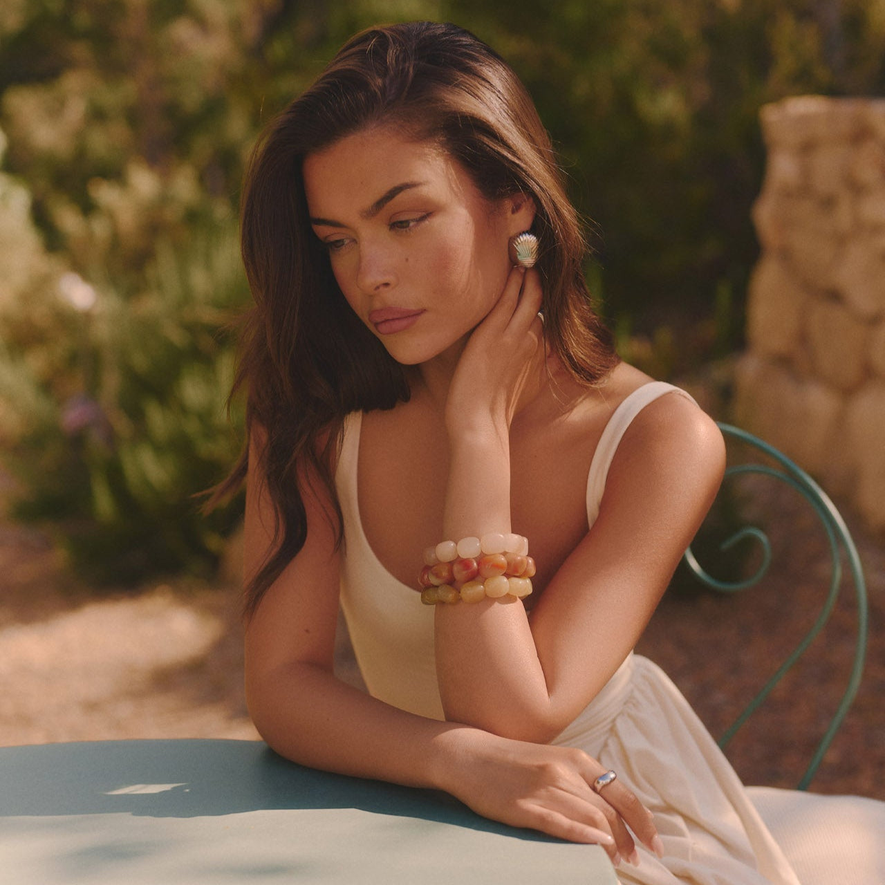 OLIVE STONE BRACELET