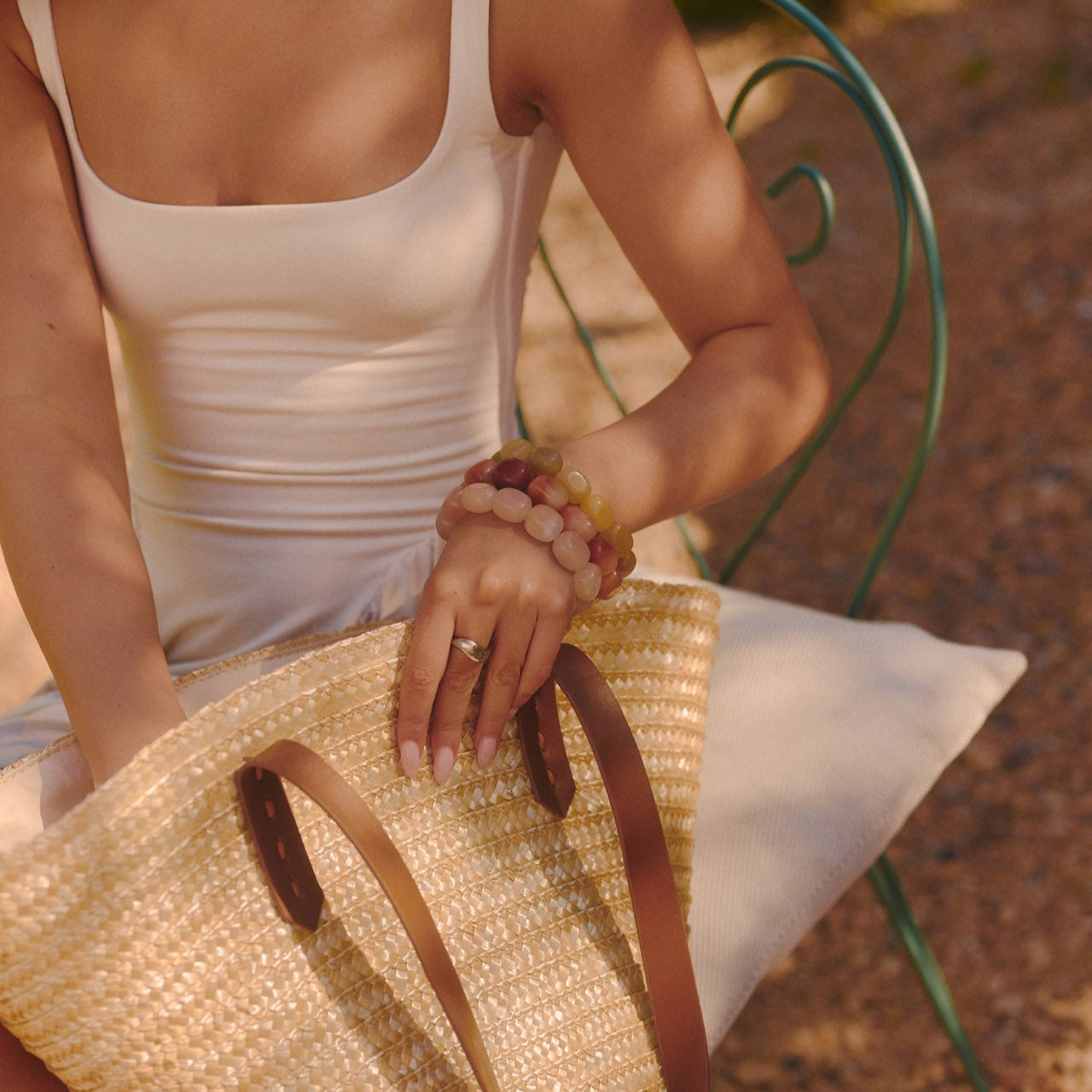OLIVE STONE BRACELET
