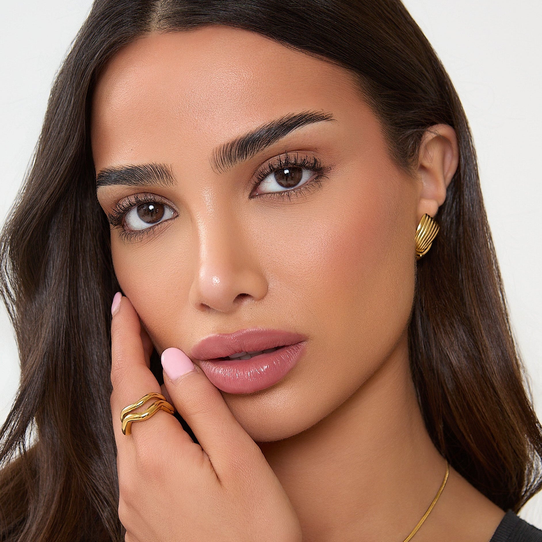 MINI WAVE RING - GOLD