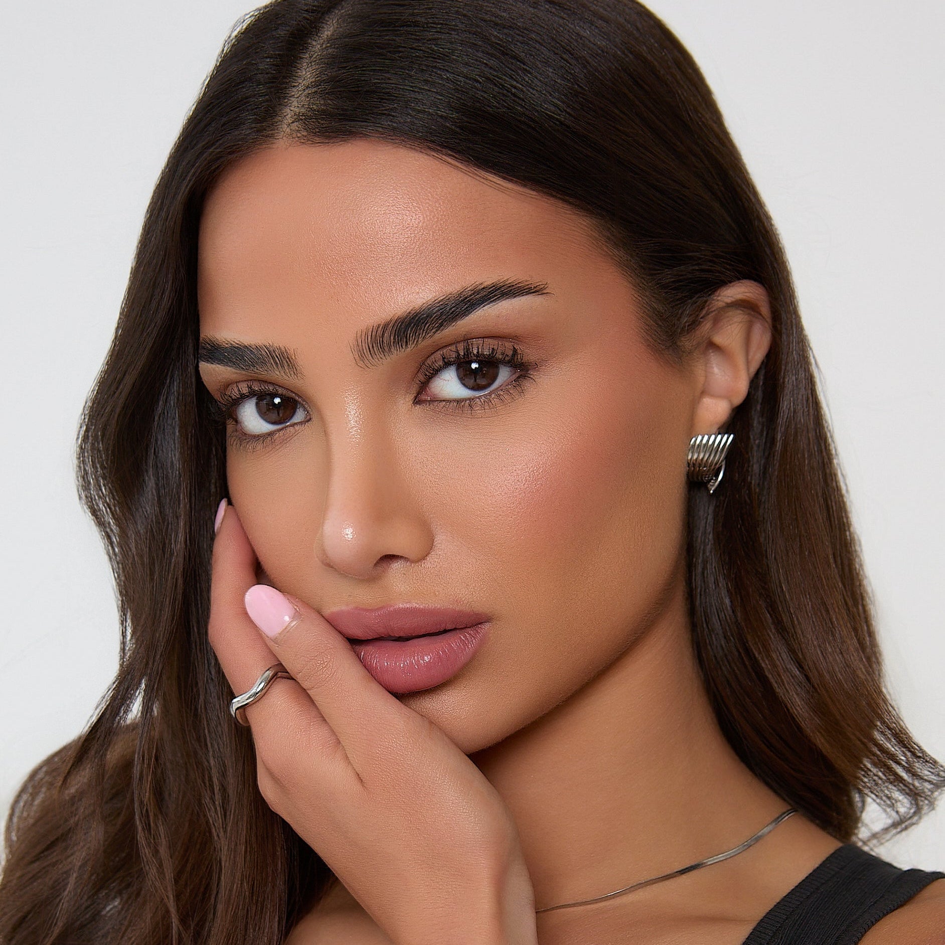 TWIST EARRINGS - SILVER