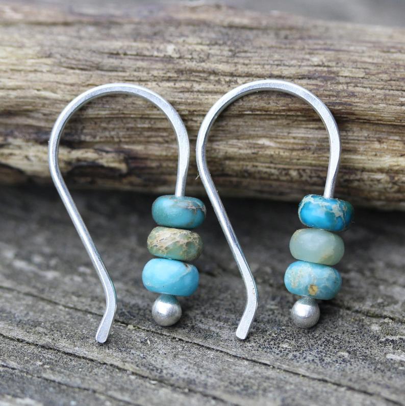 Retro Turquoise Earrings