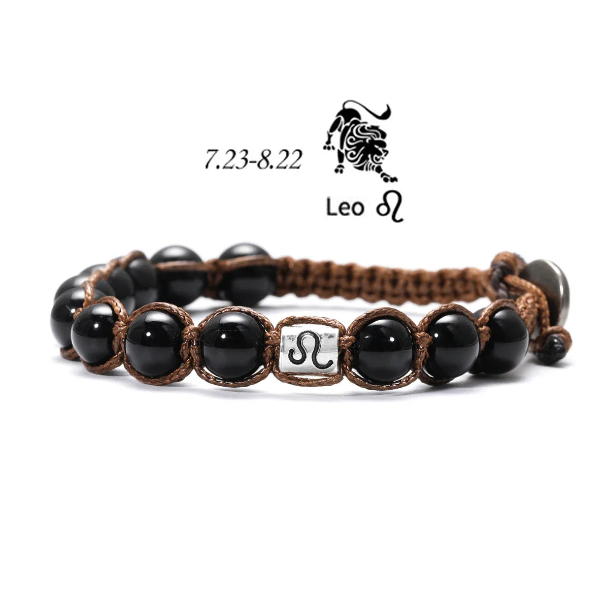 Obsidian 12 Zodiac Bracelet - Protection Energy