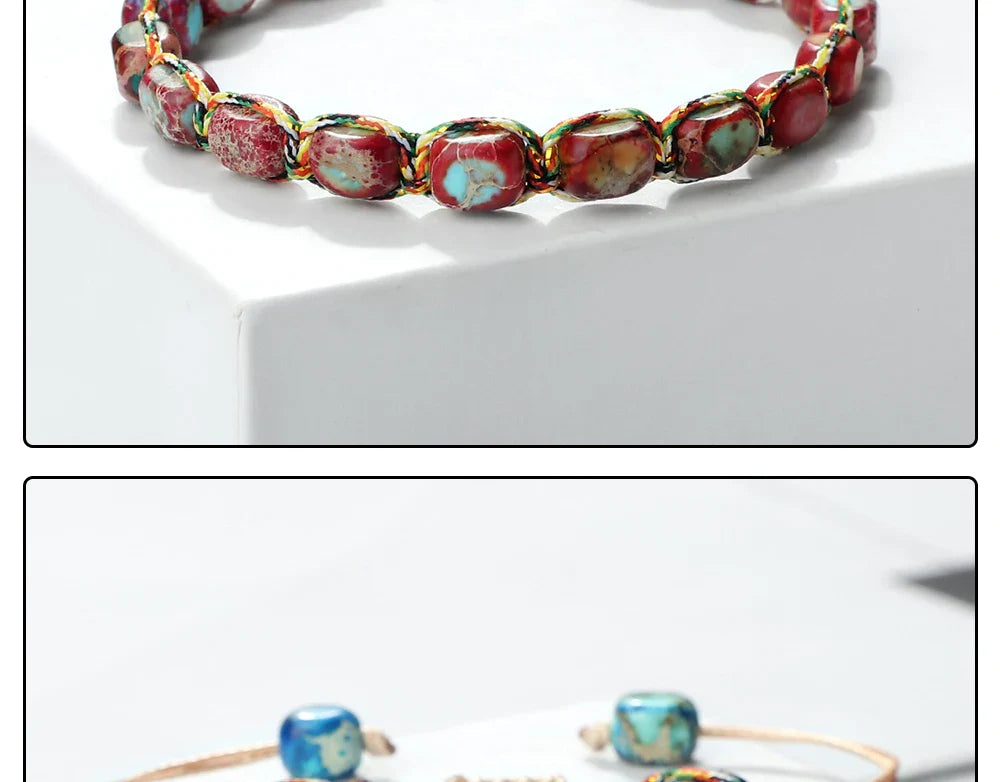 Bohemian Imperial Stone Beaded Bracelet Limited