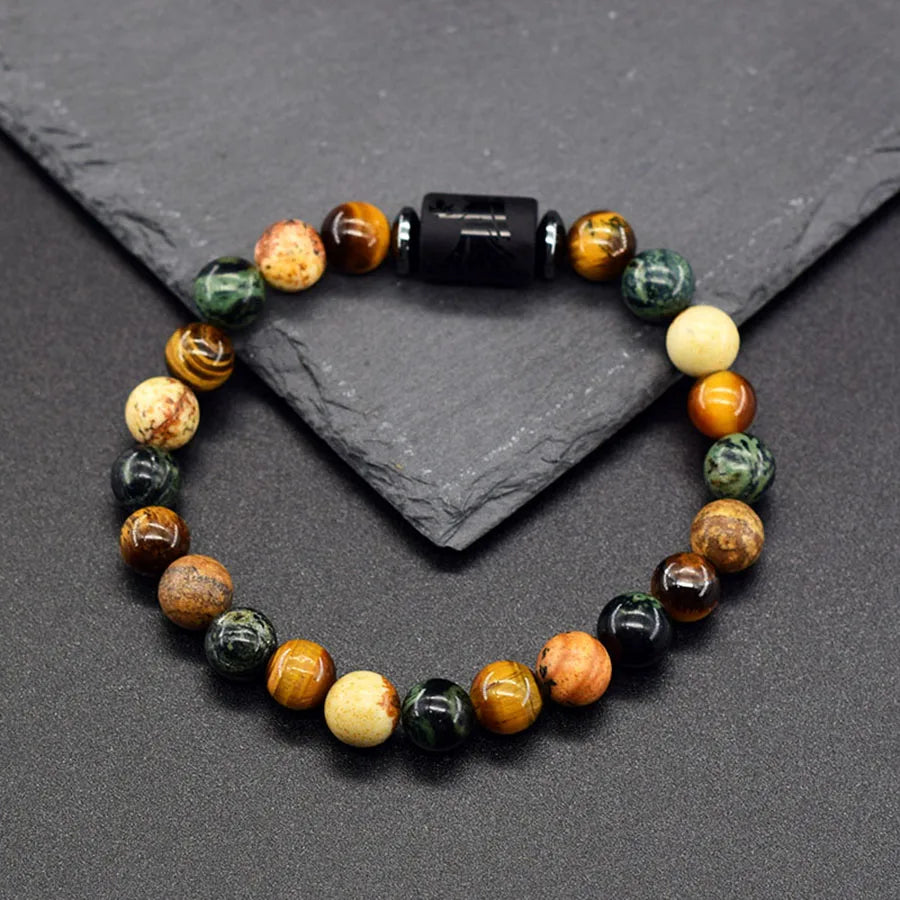 Elite Tiger Eye Protection Bracelet 12 Zodiacs For Women