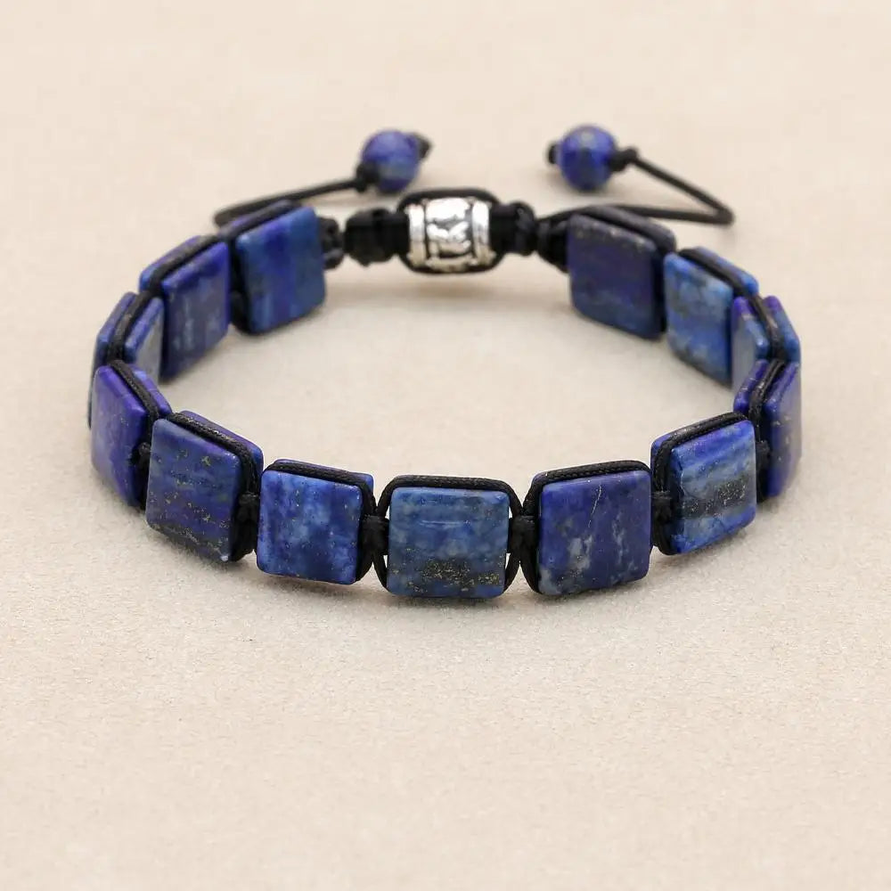 Natural Lapis Lazuli Bracelet Unisex