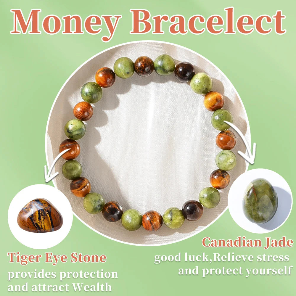 Handcrafted Jade Prosperity Bracelet for Women