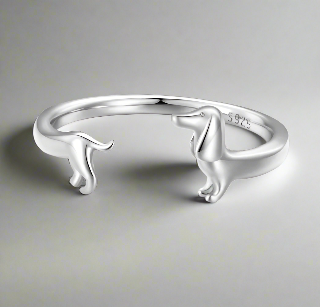 Adjustable Dachshund Ring