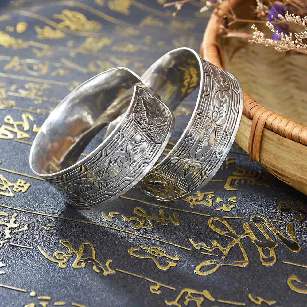 Turquoise Protection Ethnic Boho Handmade Cuff Bracelet