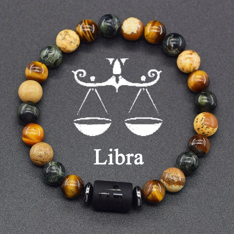 Elite Tiger Eye Protection Bracelet 12 Zodiacs For Women