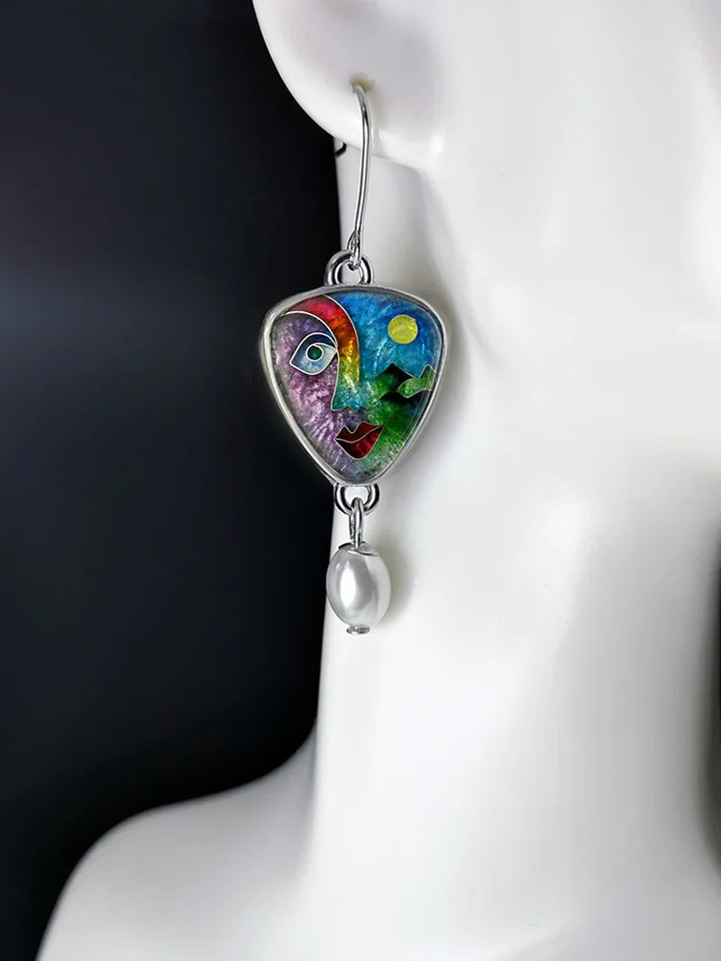 Vintage Artistic Earrings