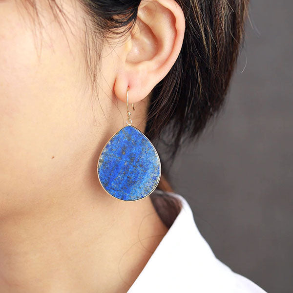 Lapis Lazuli Dangle Earrings