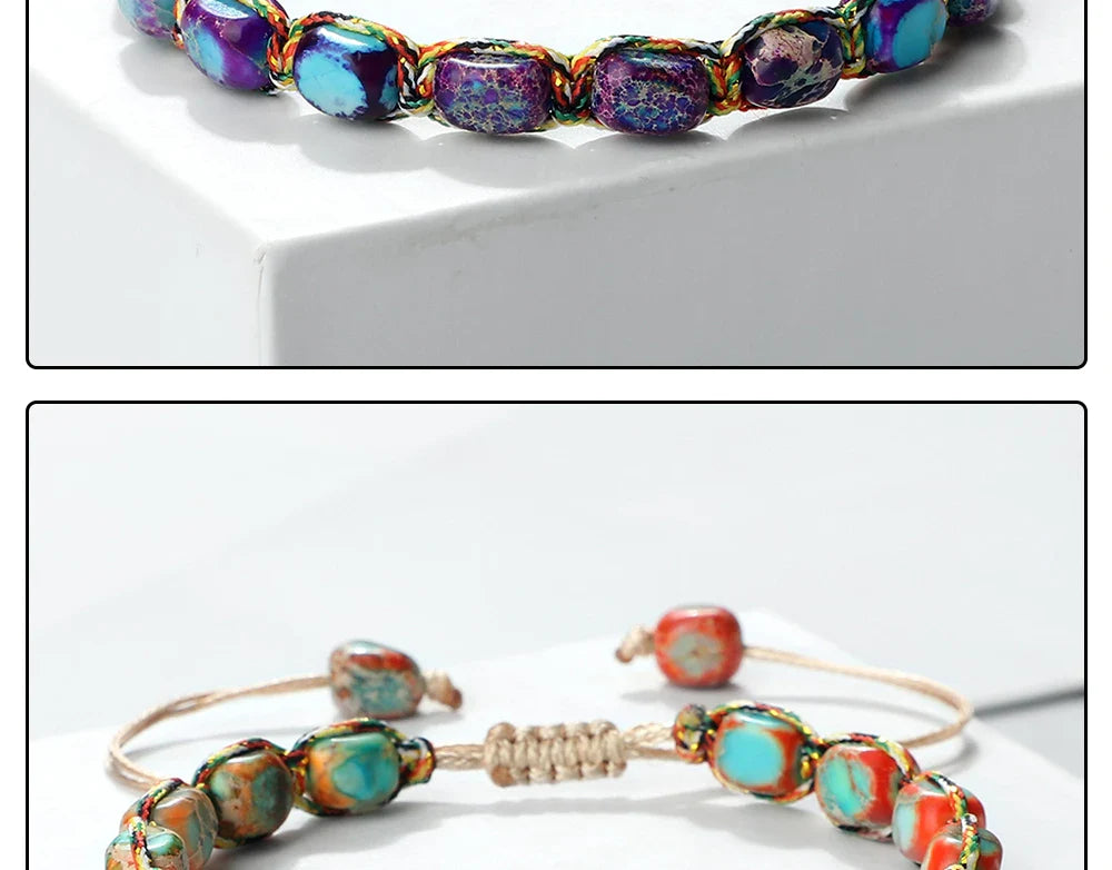 Bohemian Imperial Stone Beaded Bracelet Limited