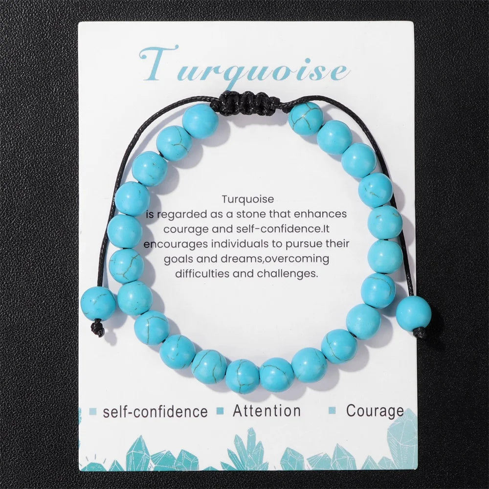 Amethyst Fluorite Bracelet - Energy Balance