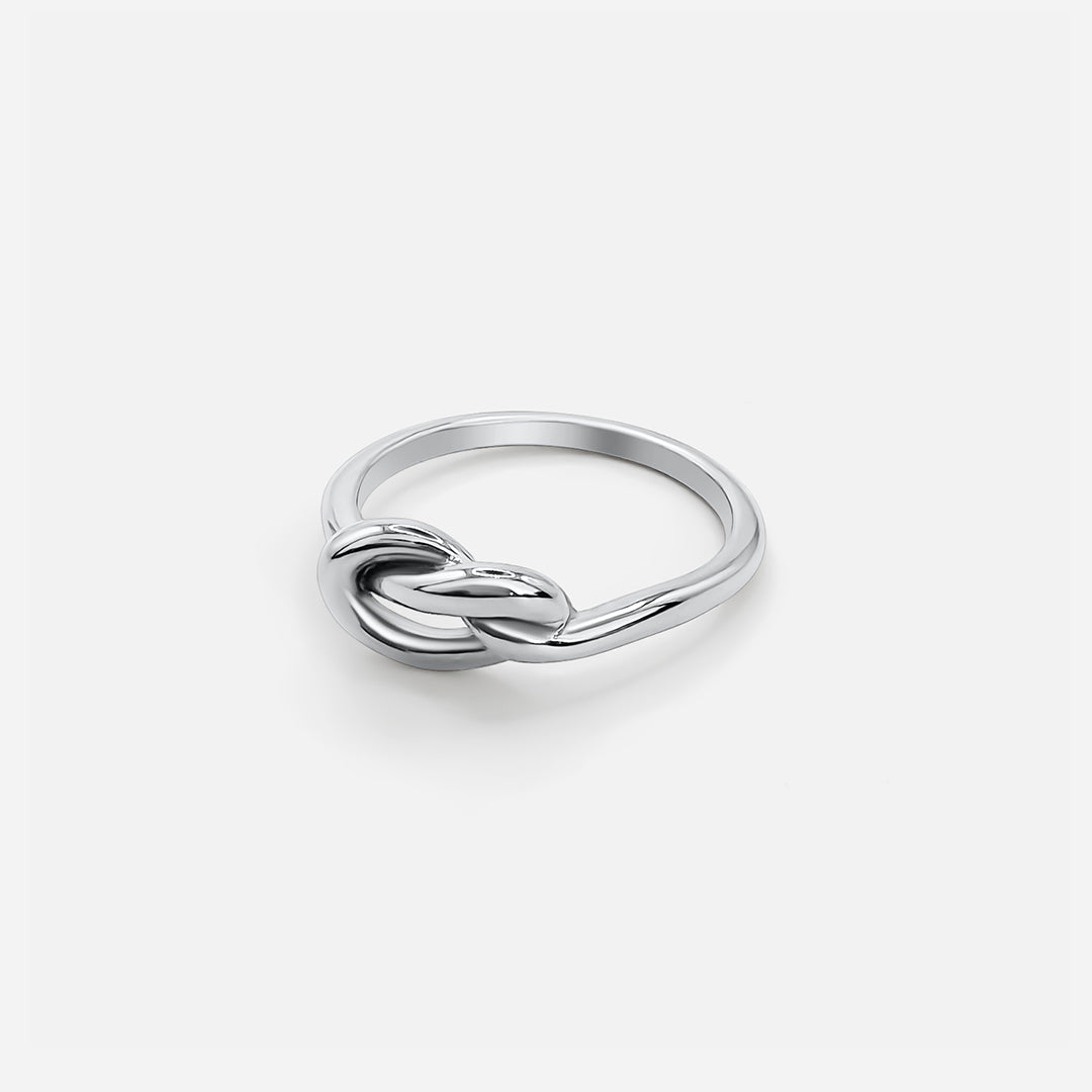 KNOT RING - SILVER