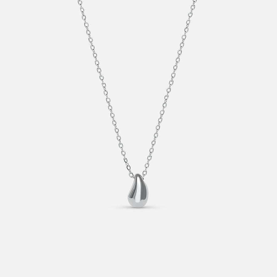MINI DROP NECKLACE SILVER