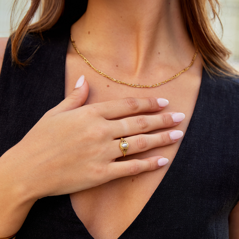 Classic Royal Pearl Ring