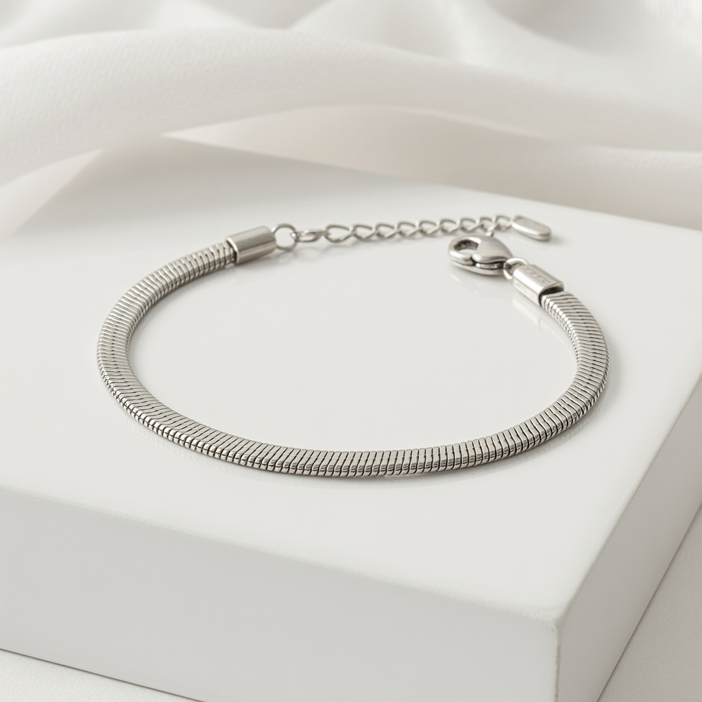 Fluid Grace Snake Chain Bracelet