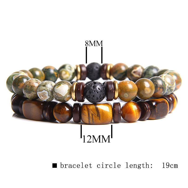 Natural Tiger Eye Bracelet For Men