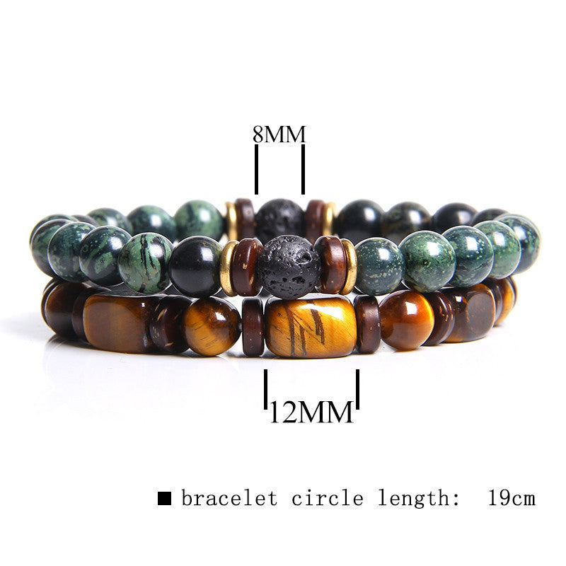 Natural Tiger Eye Bracelet For Men