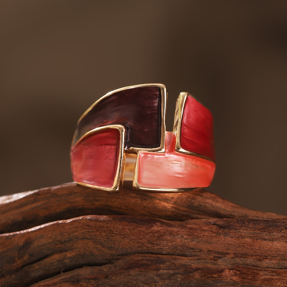 Vintage Hand-painted Ring