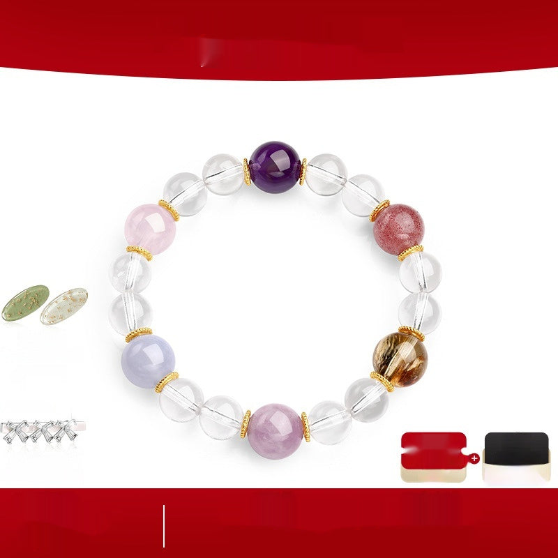 Handmade Amethyst Ankang Bracelet Limited Edition
