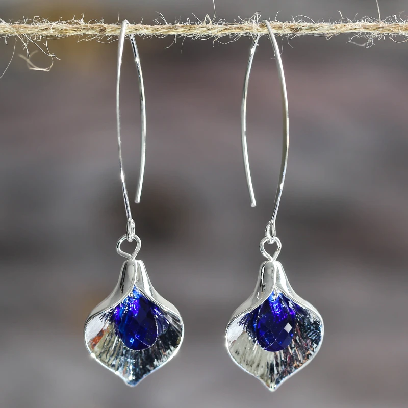Vintage Blue Stone  in Silver
