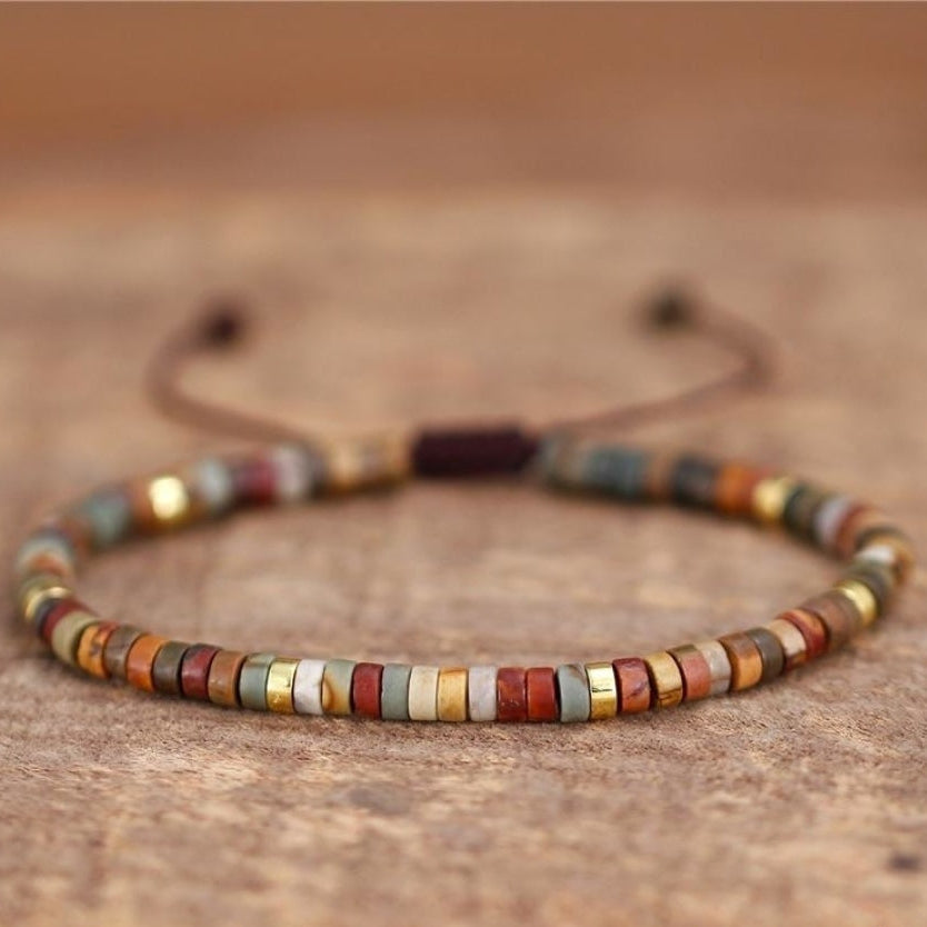 Natural Stone Boho Bead Bracelets™