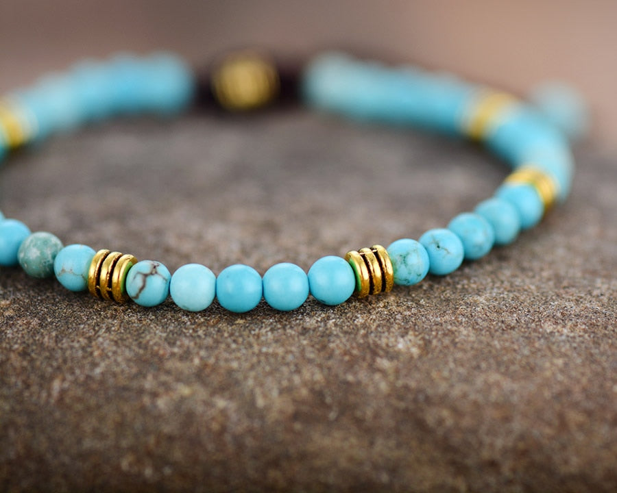 Turquoise Meditation Bracelet