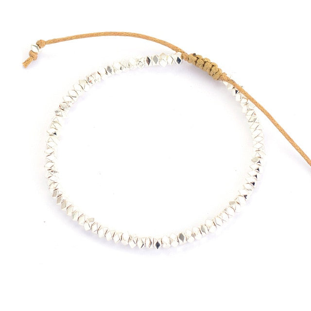 Polygon Bead Bracelet