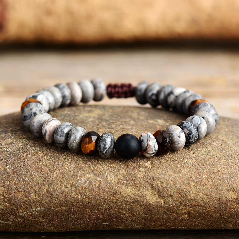 Tiger Eye Jasper Bracelet