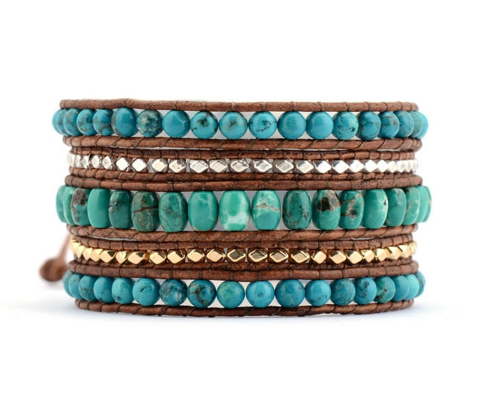 Vintage Turquoise Statement Bracelet