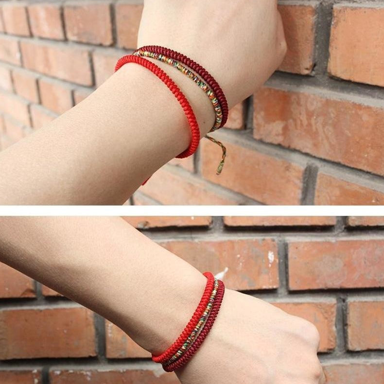 Tibetan Buddhist Handmade Lucky Knots Bracelet™